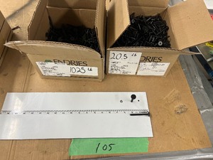 30LBS 14-20 X 2-12 BLACK CONNECTOR BOLTS