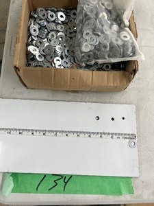 20LBS 14 STANDARD FLAT WASHERS ZINC