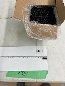32LBS 14-20 X 1 PHILLIPS PAN FULLTHREAD MACHINE SCREW BLK ZINC
