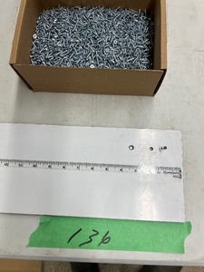 10LBS 6 X 58 PHILLIPS FLAT HEAD WOOD SCREW ZINC