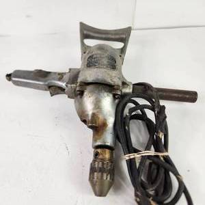lot 28 image: Home Utility 12 Drill Turns On Much Damage To Cord Parts And Repair