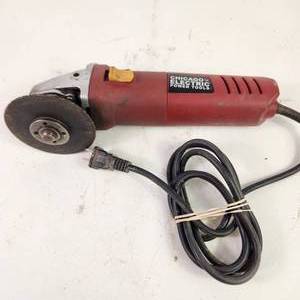 lot 29 image: Chicago Electric Tools 4 12 Angle Grinder Good Condition Tested Works