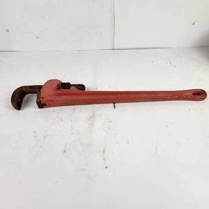 lot 47 image: Large Plumbing Wrench Heavy Duty Good Condition