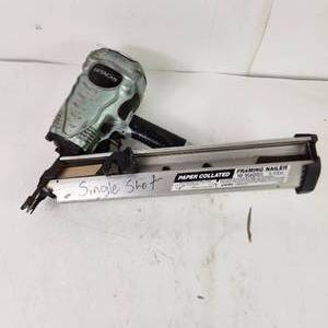 lot 57 image: Hitachi NR 90AD 3 12 Strip Nailer PARTS AND REPAIR