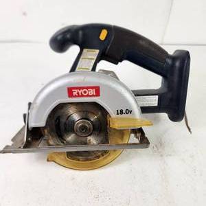 lot 64 image: Ryobi R10633 Corded Circular Saws Excellent Condition Tested Works
