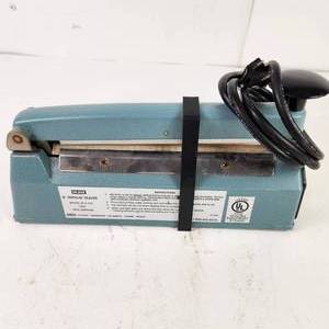 lot 67 image: Uline 8 Impulse Sealer Model H-163 120V Excellent Condition