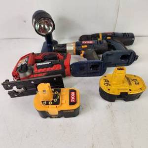 lot 77 image: Lot Of Miscellaneous Tools And Chargers Good Condition UNTESTED