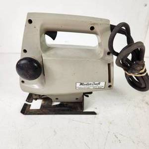 lot 91 image: Master Craft Double Insulated Sabre-Jig Saw Model 105112 Great Condition Tested Works