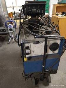 lot 18 image: Miller Welder & Wire Feeder