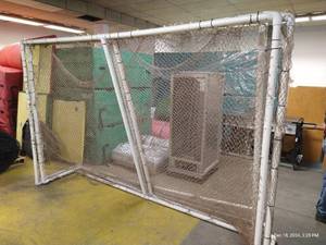 lot 63 image: (4) PVC Soccer Nets