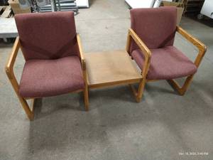 lot 68 image: Waiting Room Chairs