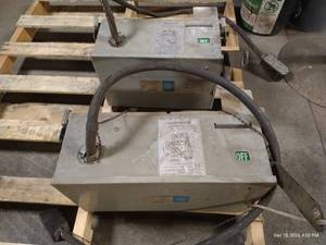 lot 76 image: (2) ITE Fusible Safety Switch Plug (Model UV324 & UV323)