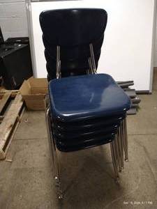 lot 84 image: (5) Virco Chairs