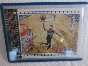 lot 13 image: 2021-22 Hoops Giannis Antetokounmpo...