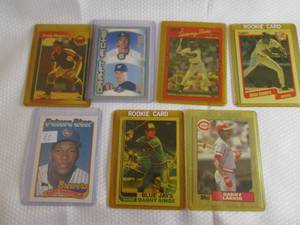 lot 20 image: Assorted Baseball Rookie Cards ...