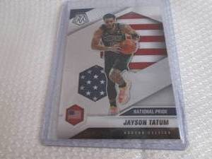 lot 23 image: 2020-21 Mosaic Jayson Tatum Card...