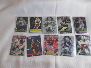lot 25 image: Assorted Hall Of Frame Quarterback ...