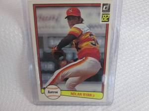 lot 37 image: 1982 Donruss Nolan Ryan Card...