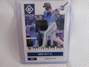 lot 73 image: 2022 Chronicles Bobby Witt JR Rooki...