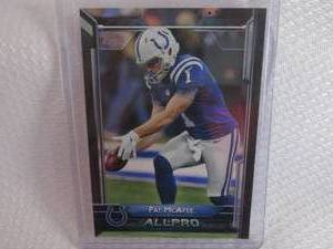 lot 80 image: 2015 Topps Pat McAfee Rookie Card...