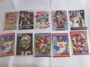 lot 96 image: Assorted Joe Montana Cards...