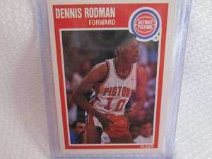 lot 101 image: 1989-90 Dennis Rodman Card...