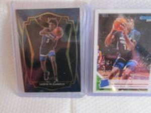 lot 112 image: Donruss & Select Jaden McDaniels & ...