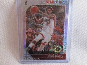 lot 115 image: 2019-20 Hoops Jimmy Butler Silver P...