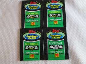 lot 117 image: 1992 Stadium Club Series 1 & 2 Foot...