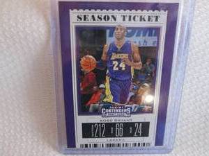 lot 130 image: 2019-20 Contenders Kobe Bryant Card...