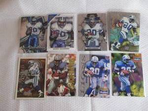 lot 135 image: Assorted Barry Sanders Cards...