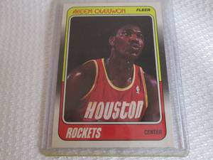 lot 144 image: 1988-89 Fleer Akeem Olajuwon Card...