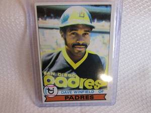 lot 169 image: 1979 Topps Dave Winfield Card...