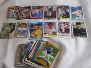 lot 170 image: 50 Assorted Baseball Rookie Cards...