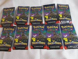 lot 171 image: 10 Pokemon Halloween Trick Or Trade...