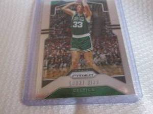lot 172 image: 2019-20 Prizm Larry Bird Card...
