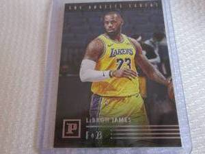 lot 174 image: 2020-21 Panini LeBron James Card...