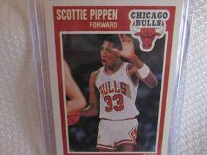 lot 190 image: 1989-90 Fleer Scottie Pippen Card...