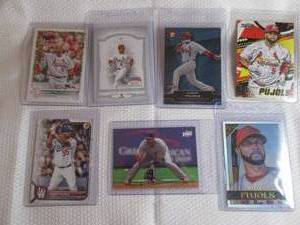lot 195 image: Assorted Albert Pujols Cards...