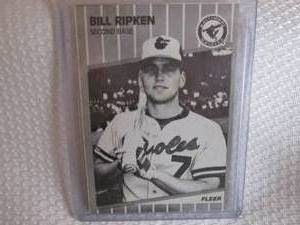 lot 198 image: 1989 Fleer Bill Ripken F Face Test ...