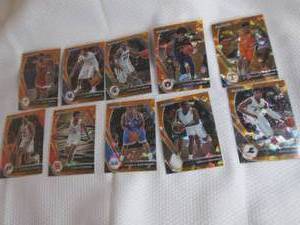 lot 205 image: 2021 Prizm Draft Picks Orange Prizm...