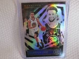 lot 224 image: 2020-21 Illusions Stephen Curry Car...
