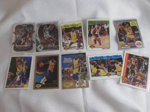 lot 240 image: Assorted Magic Johnson Cards...