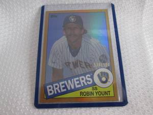 lot 266 image: 2013 Topps Robin Yount Card...
