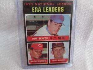 lot 273 image: Topps 1971 Topps Tom Seaver Card...