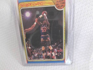 lot 303 image: 1988 Fleer Patrick Ewing Card...