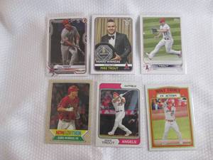 lot 339 image: Mike Trout Cards...