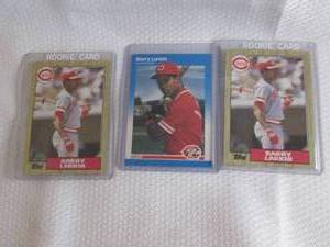 lot 351 image: Barry Larkin Rookie Cards...