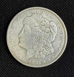 lot 17 image: 1921-P Morgan Silver Dollar G