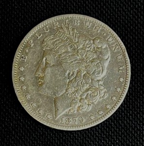 lot 23 image: 1879-O Morgan Silver Dollar VG